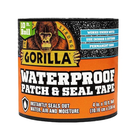 Gorilla Glue 4 x 10 in. Waterproof Patch & Seal Tape Roll GO571433